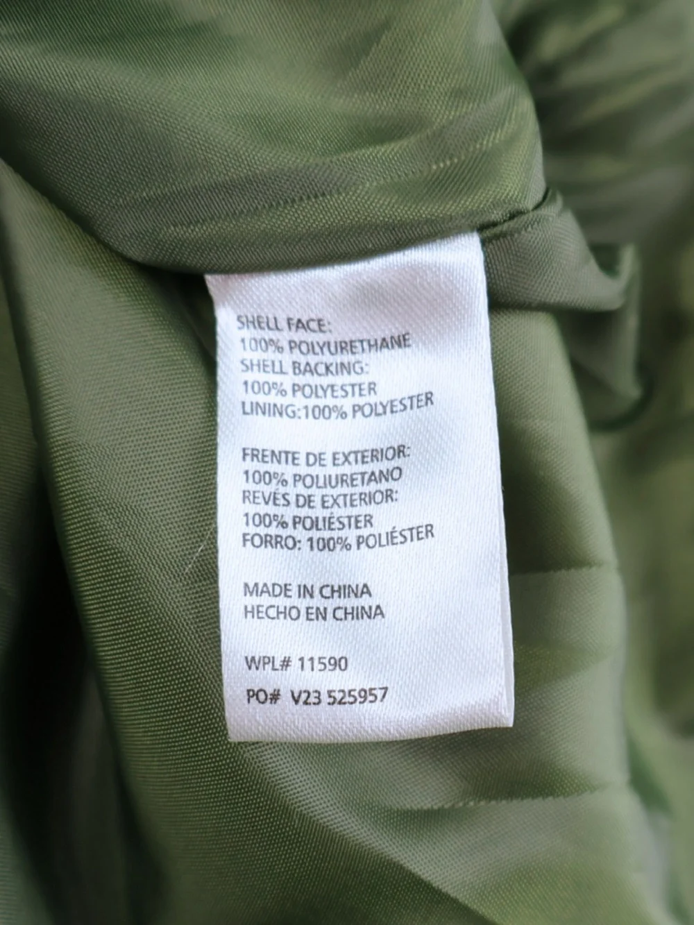 Original Weatherproof Vintage Green Hooded Rain Jacket Windbreaker Mens Medium